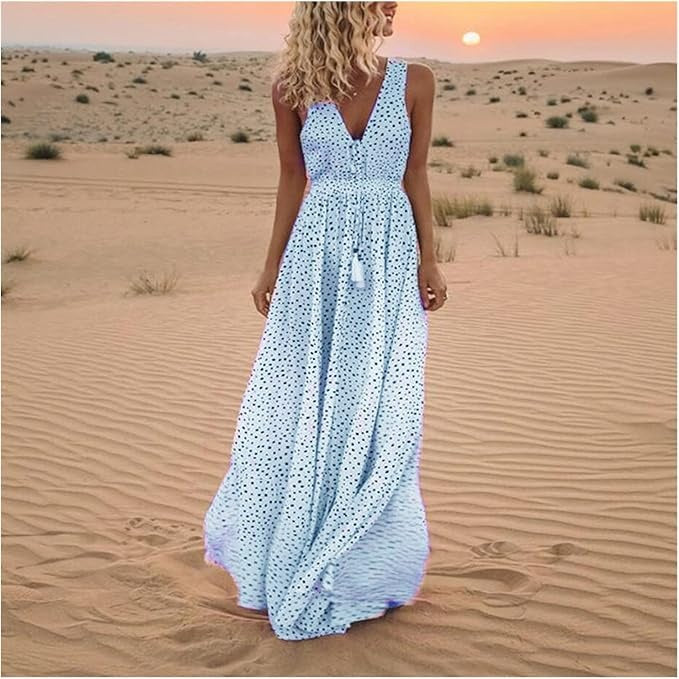Kaeli™ | Boho Dot Dress