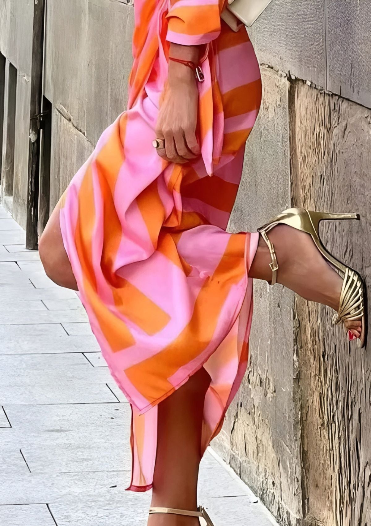 Freyja™ | Tailored Print Dress