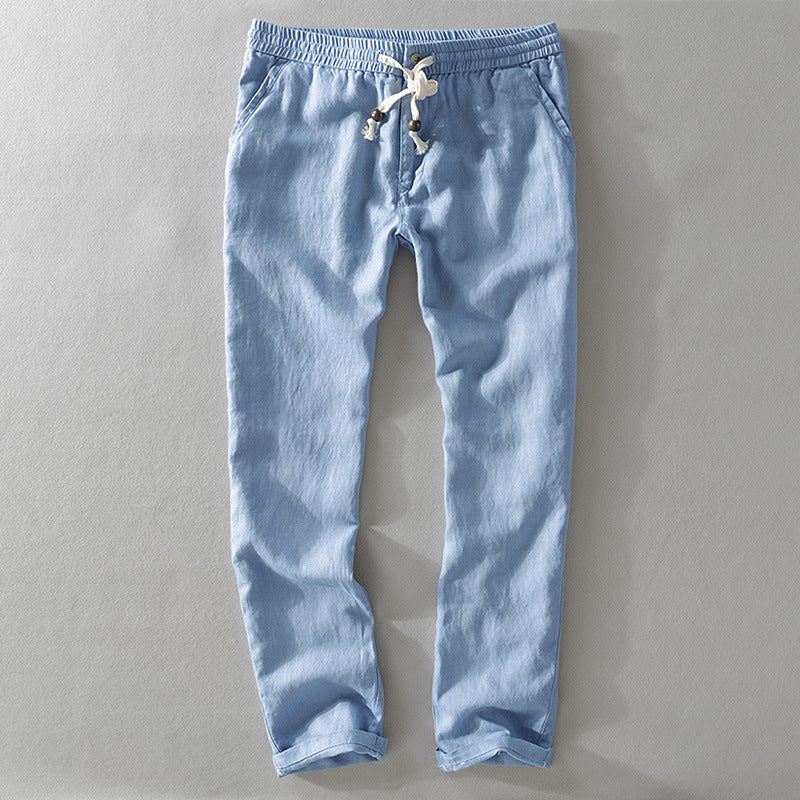 Theodore Willow Casual Linen Trousers