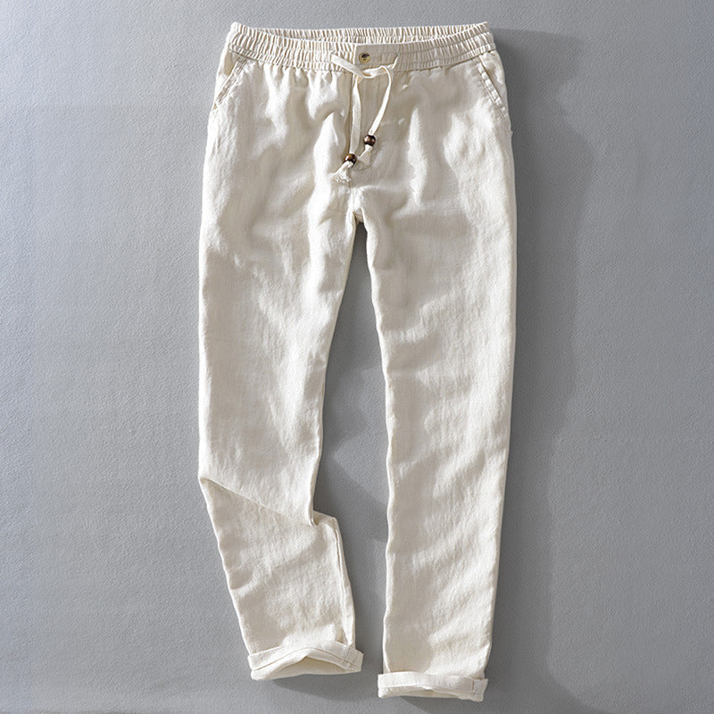 Theodore Willow Casual Linen Trousers