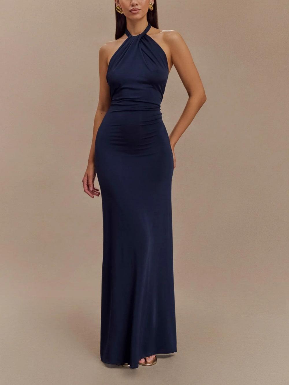 Helga™ | Halter Maxi Dress