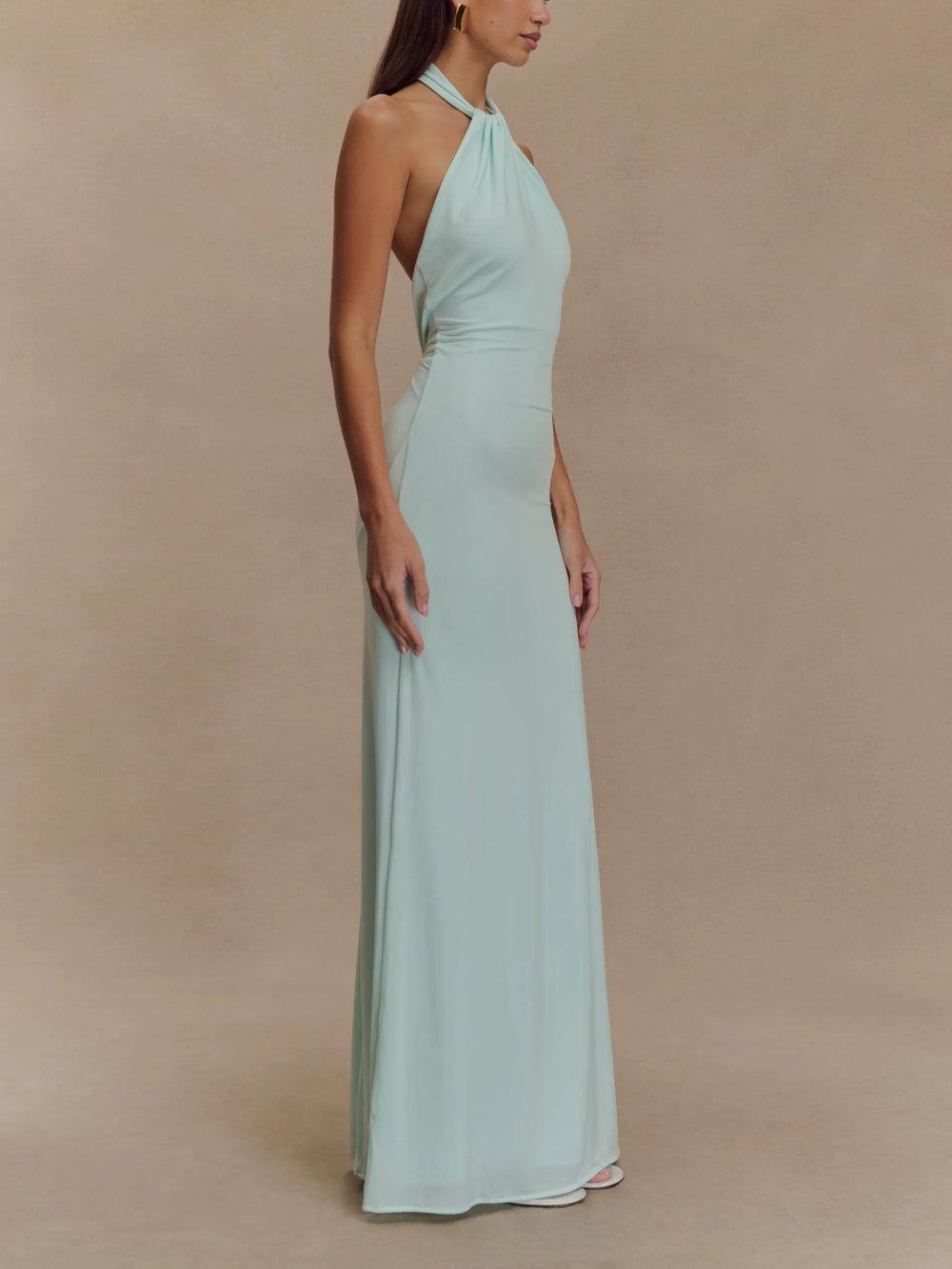 Helga™ | Halter Maxi Dress