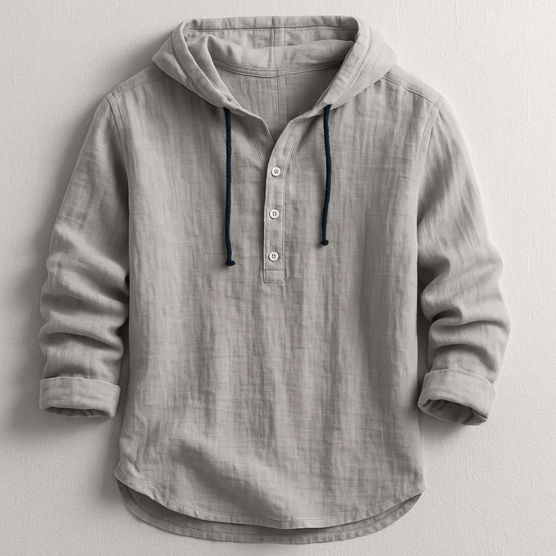 DUMONT LYON | LUXURY SHIRT WITH HOOD