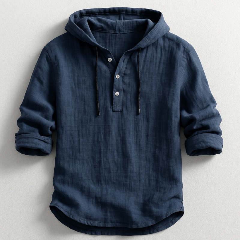 DUMONT LYON | LUXURY SHIRT WITH HOOD