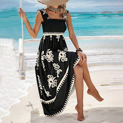 Selene™ | Printed Beach Gown