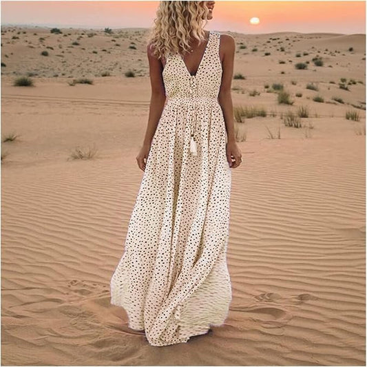 Kaeli™ | Boho Dot Dress