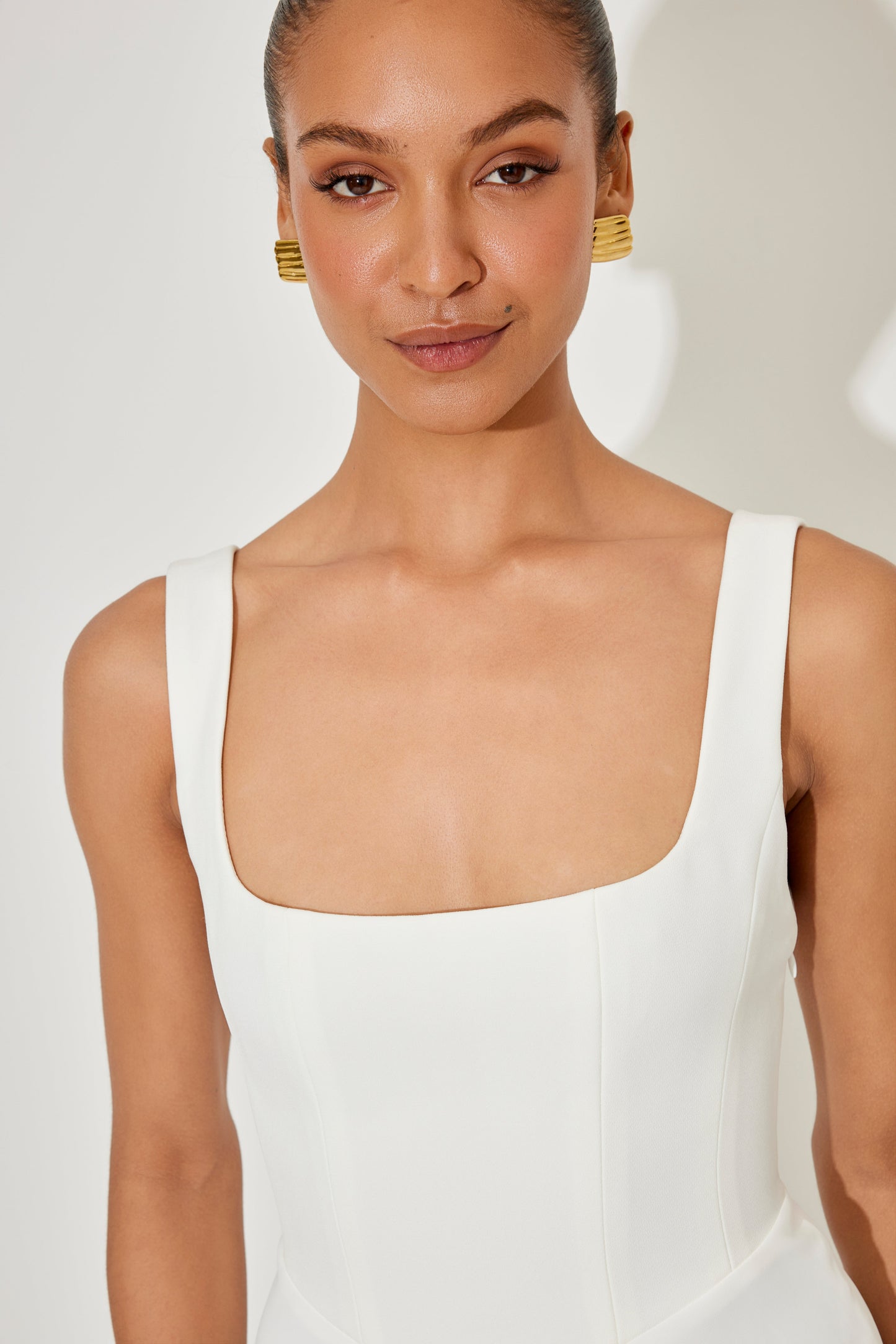 Celeste™ | Airy Charm Midi Dress