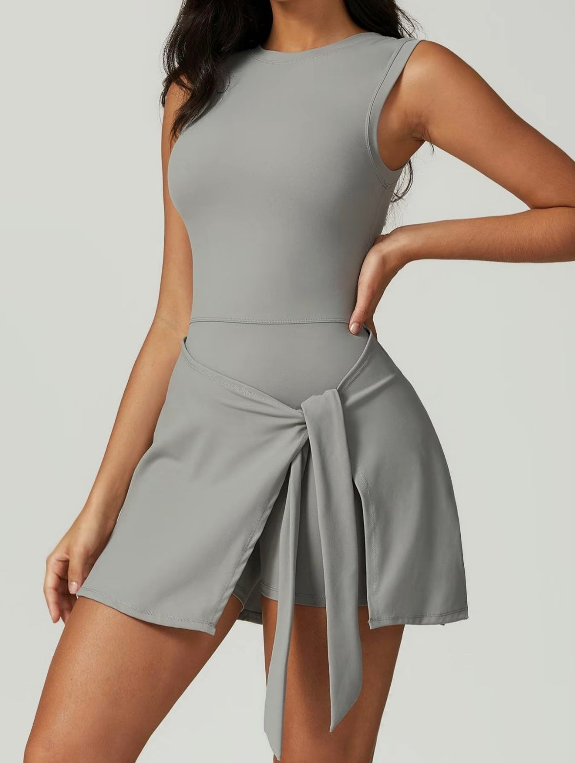 Hallie™ | Tennis Neck Dress