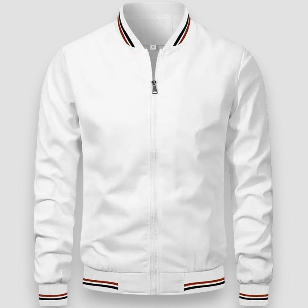 Pascal™ | Stylish Striped Bomber Jacket