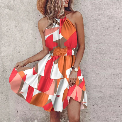 Adrianna™ | Printed Mini Dress