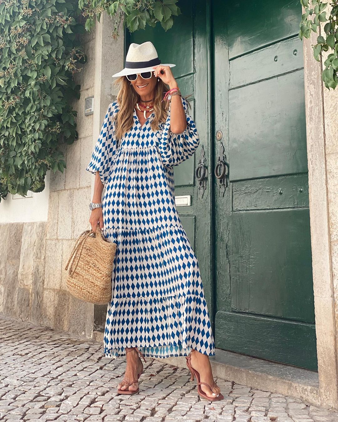 SUSAN | BOHEMIAN LONG DRESS TUMMY COVERAGE