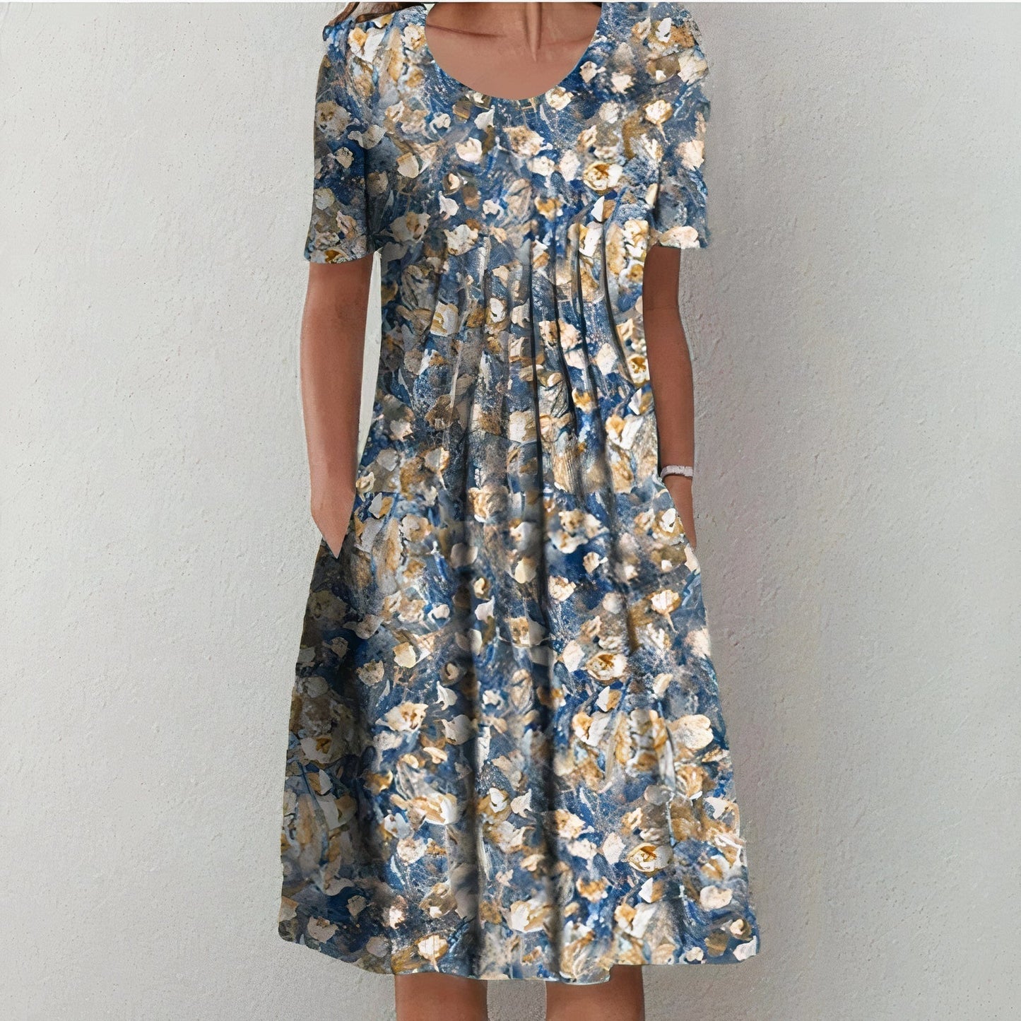 Alexandra™ | Soft Midi Dress