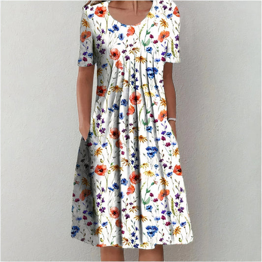 Alexandra™ | Soft Midi Dress