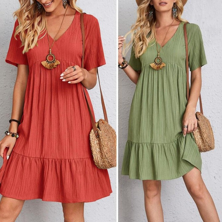Cecilia™ | Elegant Belly Cover Dress