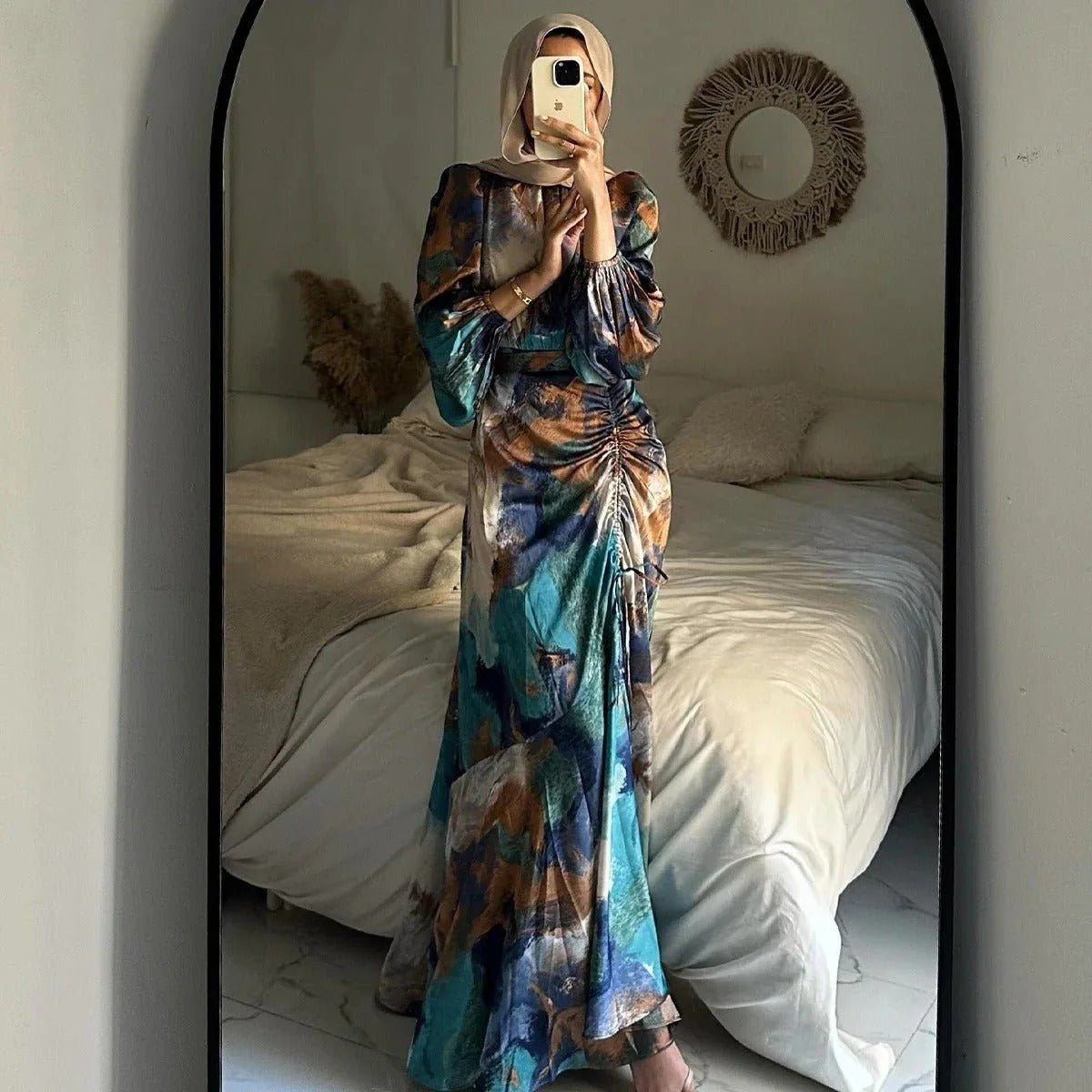 Rihana™ | Graceful Pleated Abaya