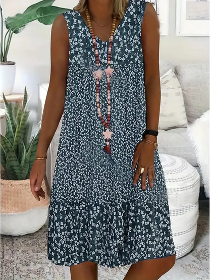 Briar™ - Floral Sleeveless Dress
