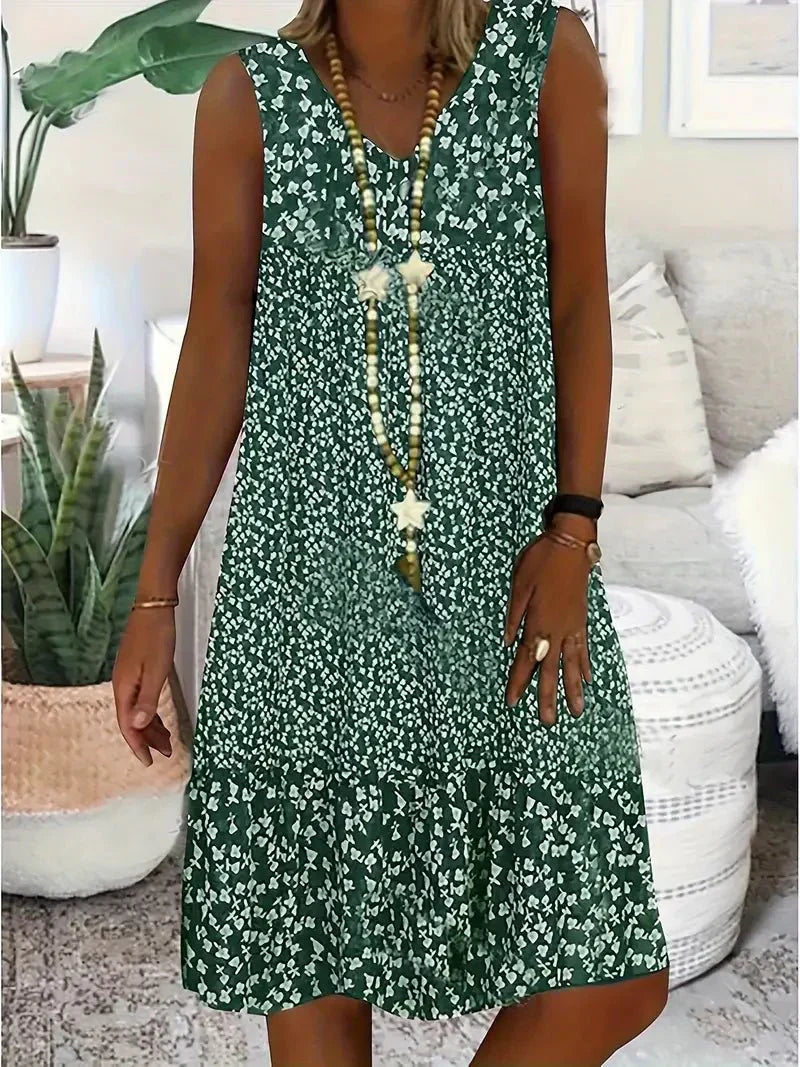Briar™ - Floral Sleeveless Dress