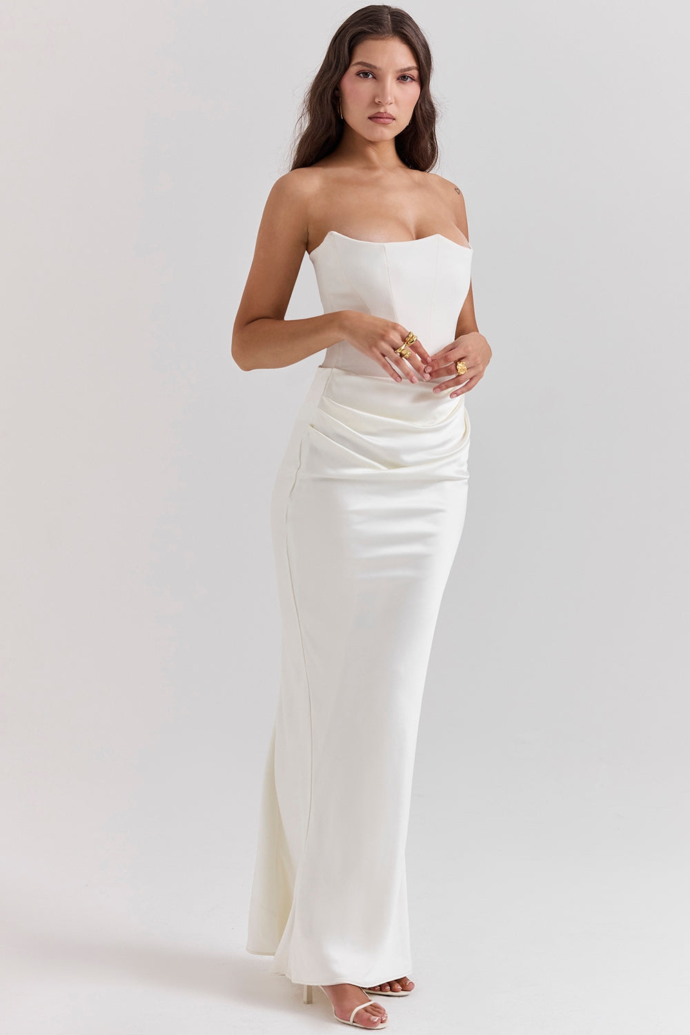 Kaylee™ | Chic Strapless Dress