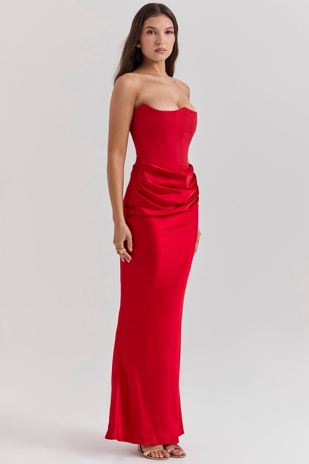 Kaylee™ | Chic Strapless Dress