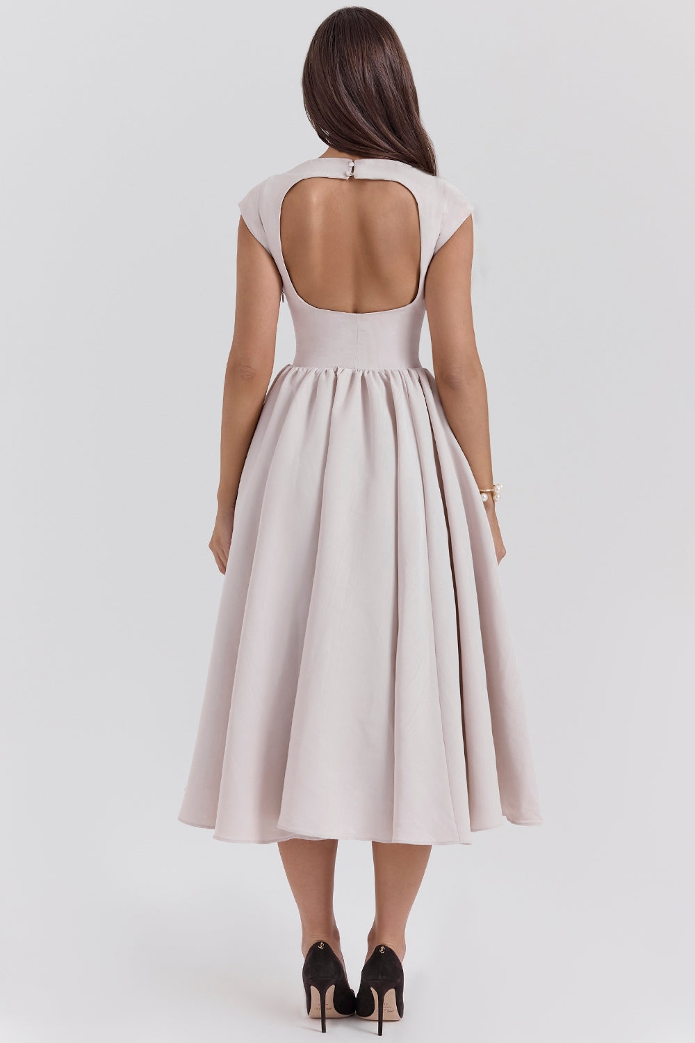 Elvara™ | Satin Midi Gown