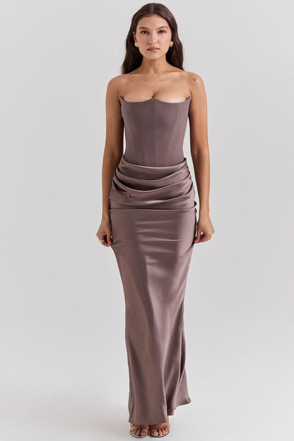 Kaylee™ | Chic Strapless Dress