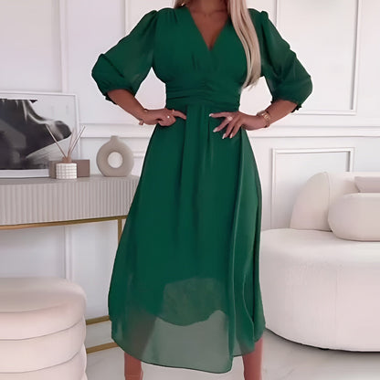 Liora™ | Graceful Wrap Dress